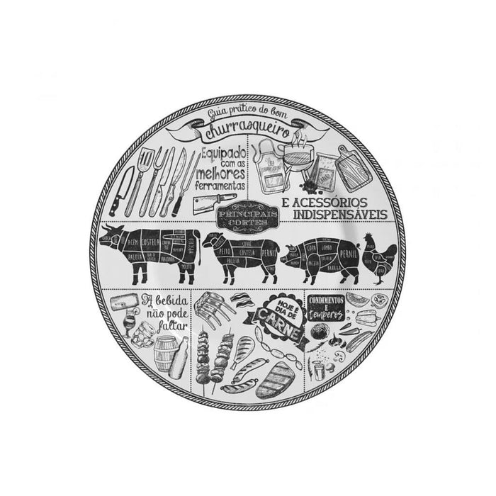 Alleanza Plato Sobremesa Churrasco 3 Caixa 2da Classific.