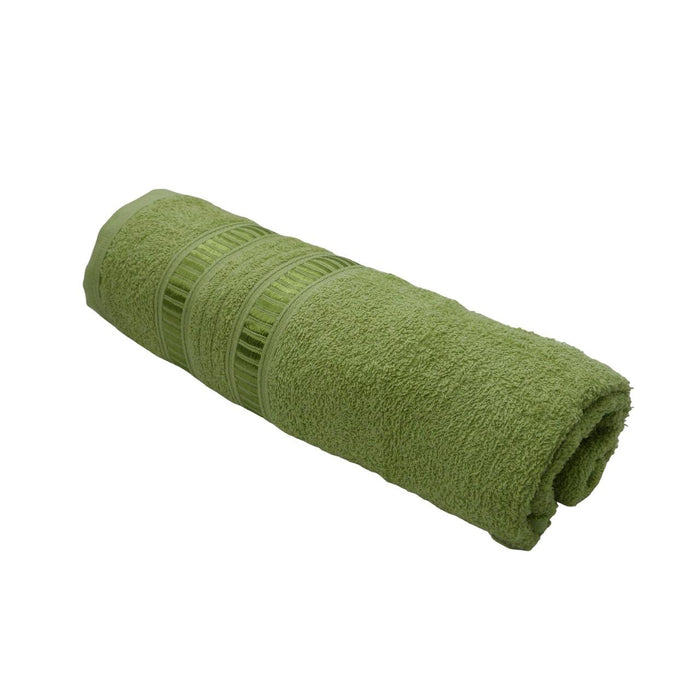 7909156812075 CASA IN BLANQUERIA TOALLA DE BANO MEG 67X130 VERDE