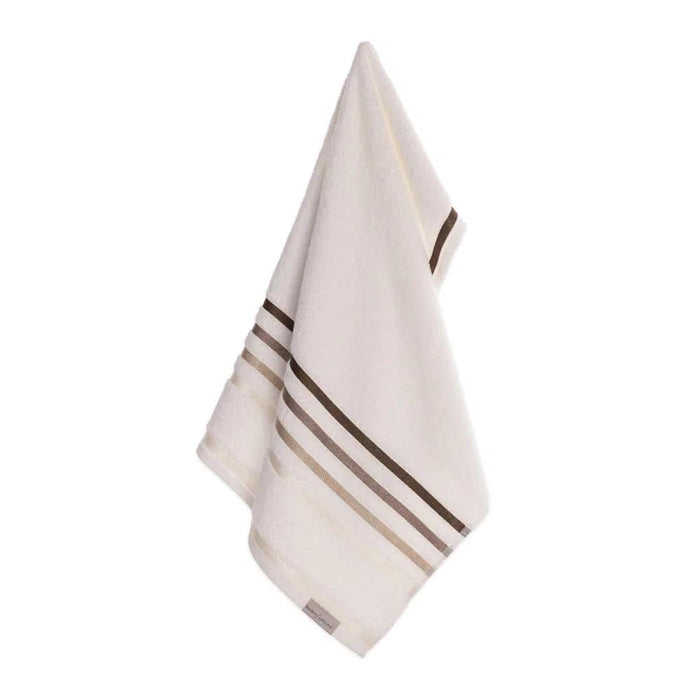 7909156731529 KARSTEN TOALLA VISITA LUMINA 30X50 IVORY/MARRON