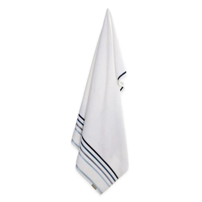 7909156675151 Karsten Blanqueria Toallon Baño Lumina 86x150 Blanco/Azul