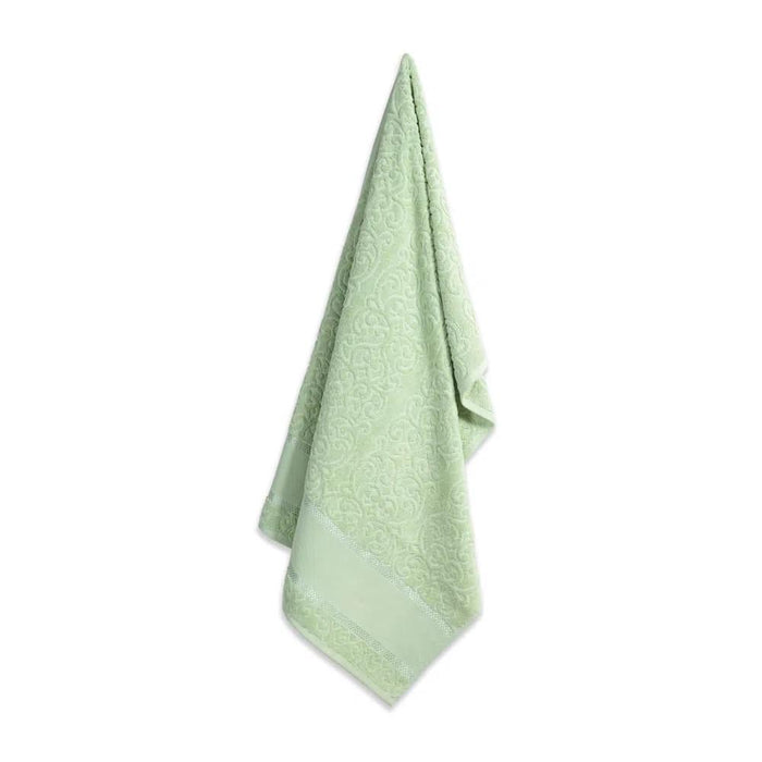 7909156574423 KARSTEN TOALLA BANO MELINA II 74X140 VERDE