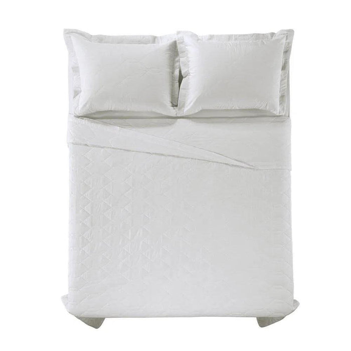 7909156422151 KARSTEN CUBRE CAMA LISS 290X255 KING BLANCO