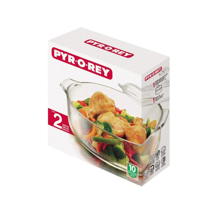 078917973519 LIBBEY BAZAR CACEROLA C/TAPA DE VID. 1.87 LTS