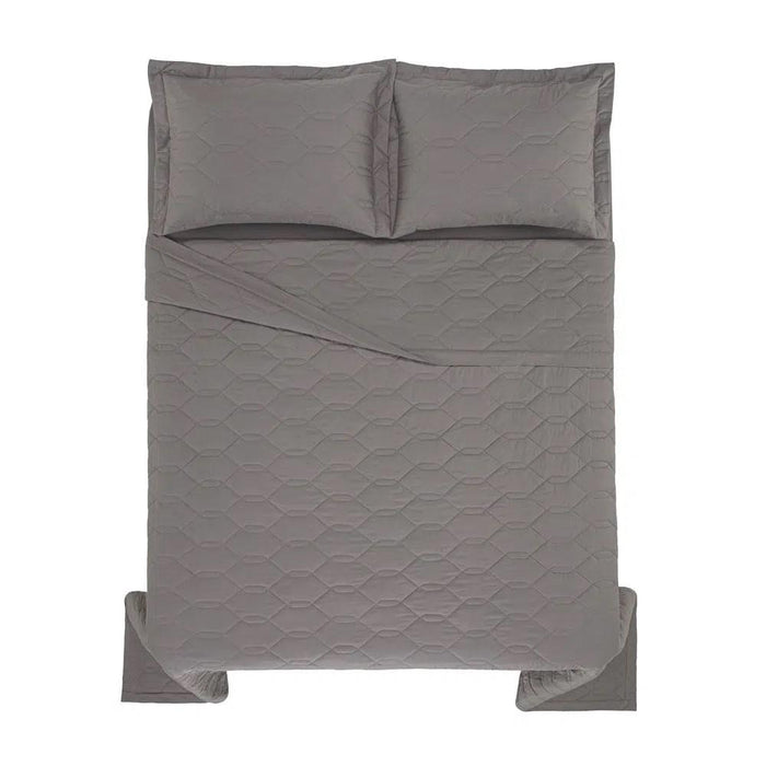 7909156560327 KARSTEN CUBRE CAMA LISS GRAFITO QUEEN